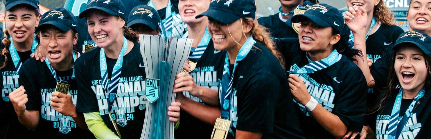 SURF SAN DIEGO 2024 U19 Girls ECNL National Champions